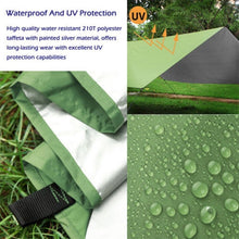Load image into Gallery viewer, 10&#39; x 10&#39; Waterproof Shelter Tarp