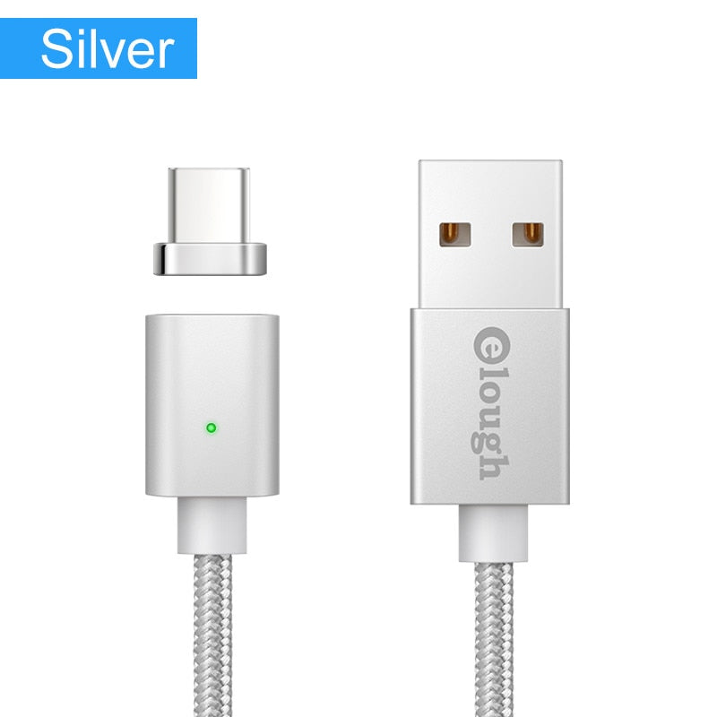 Multi Device Fast Charging Magnetic USB Cable For iPhone / Samsung