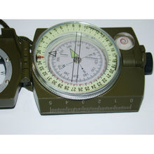 Load image into Gallery viewer, K4580 Military Lensatic and Prismatic Sighting Survival Emergency Compass with Pouch