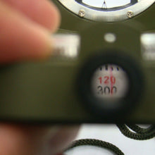 Load image into Gallery viewer, K4580 Military Lensatic and Prismatic Sighting Survival Emergency Compass with Pouch