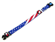 Load image into Gallery viewer, American Flag Dog Collar